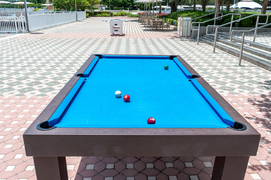 Opulence Billiards "Oceanus" Outdoor Pool Table