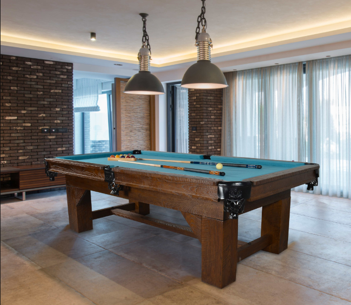 Bungalow Ash Wood Pool Table